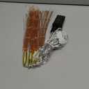 4 Pack 800 LED Plug in Starburst Sphere Lights, Firework Light 8 Modes Dimmable Remote Control, Waterproof Copper Wire Hanging Fairy Lights for Patio Parties Tent Christmas (Warm White)