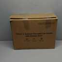 Weatherproof Heated Cat House for Outdoor in Winter, Heated Cat Bed Kitty Shelter with Cat Heating Pad, Insulated & Safe Escape Door, Warm Home for Outside Stray Cat (13"x16"x14", Camo Black)