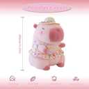 Cute Capybara Plush, 10 Inch Capybara Stuffed Animal Kawaii Capybara Doll Pillow Gifts for Boys Girls