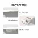 Slide and Stash Under Desk Drawers Office Organizer 2-Pack Small and Medium Office Organization Drawer Slides Include Adhesive Tape Easy DIY Installation for Desk Organization, Cupboard, Wardrobe