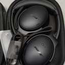 Bose QuietComfort Headphones - Wireless Bluetooth Headphones, Active Over Ear Noise Cancelling and Mic, USB-C Charging, Deep Bass, Up to 24 Hours of Playtime, Black
