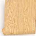 SOON AFTER Light Yellow Wood Peel and Stick Wallpaper, Size 23.6"x472"/Roll