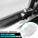 uxcell No.72663SHJA11/72663-SHJ-A11 Driver Side Sliding Door Lock Actuator Motor for Honda Odyssey EX EX-L LX Touring 2005-2010