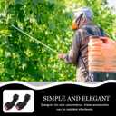 POPETPOP Agricultural Spray Nozzles Windproof Sprayer Nozzle Tips 2.36 Inch Fan Spray Atomizing Replacement for Gardens Farms Orchards