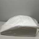 Leg Elevation Pillow for After Surgery, 8inch Foam Leg Elevating Pillow for Swelling and Blood Circulation, Leg Wedge Pillow for Sleeping, Knee Pillow for Knee Hip Ankle Pain Relief, White