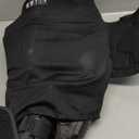 Kids Motorcycle Jacket Dirt Bike Gear,Motocross Spine Chest Protector Armor Suit with Knee Shin Guards (Large, Black)