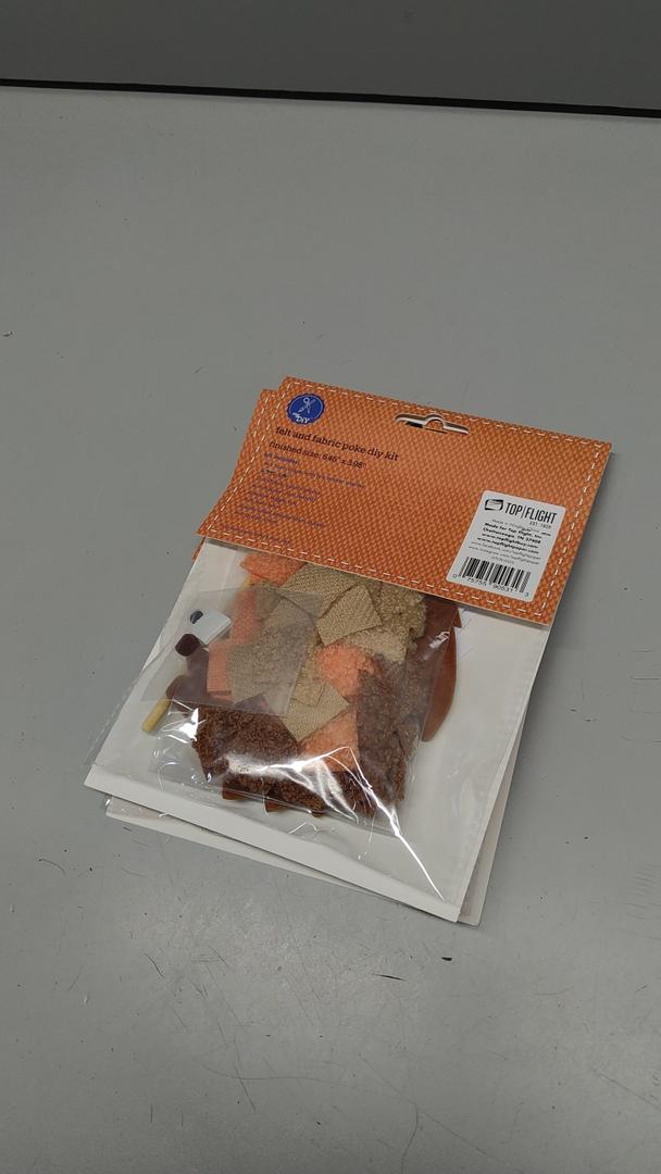 Felt And Fabric Poke Diy Kit finished size 6.46"x3.98" pack of 2