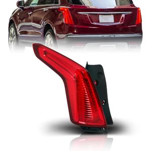 Silscvtt Replacement for 2017-2021 XT5 Tail Light Lamp Brake Rear Left Driver Side Outer GM2804125