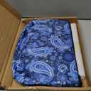 TIASUSAN Travel Mini American Mahjong Set, Mahjong Game Set with 166 White Tiles (0.8"), Complete Set with 4 Racks, and Thickened Blue Printed Mah-Jongg Tiles Bag, Portable Travel Mahjongg Set