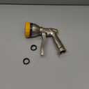 FANHAO Garden Hose Nozzle Sprayer, 100% Heavy Duty Metal Water Hose Sprayer with 7 Spray Patterns, High Pressure Spray Nozzle for Watering Plants & Lawns, Washing Cars & Pets