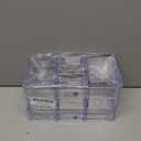 LUGUNU Acrylic Clear Purse Divider Organizer Clear Desk File Sorter Divider Mesh Folder Closet Shelf Storage Office Supplies Stand Holder Bookshelf (2 Pack of 3 Sections)