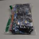 Bencailor 3 Pairs Kids Winter Gloves Waterproof Snow Ski Gloves Warm Windproof Adjustable Mittens for Boy Girl Outdoor (10-15 Years, Black Gold, Blue Black, Red)