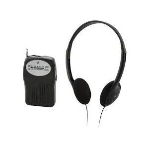 GPX Portable Compact Radio W/HDPH R116B