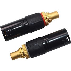 KK CV-C 3pin XLR Male to RCA Female Adapter, XLR to RCA Converter Gender Changer Audio Coupler Connector. CV-C (3 PACK)