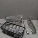 Magheo Hair Dryer Holder Wall Mounted, Adheisve Hair Styling Tool Organizer for hair Brush/Appliance Wall Mount with 5 Tier Shelf Basket Hooks Blow Dryer and Straightener Holder for Bathroom(Black)