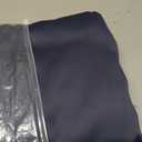 2 Panels Flame Retardant Curtains for Hotels Auditoriums Shopping Malls - Rod Pocket Shading Sound Insulation Curtains(2 Panels, Navy, 52 X 108 in)