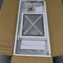 RICHER HOUSE Floating Shelves with Guardrail, Rustic Wood Shelves for Wall Dcor, Farmhouse Bathroom Accessories Wall Mounted, Bathroom Organizer Over Toilet Storage, Kitchen, Living Room - White