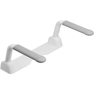 PUKANIUM Toilet Safety Rails for Seniors, Super Heavy Duty Handicap Toilet Rails with Foldable Handles, Toilet Safety Frame Rails with Arms for Disabled Pregnant, Toilet Assistance for Elderly