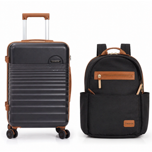 Concepton Carry-On Hard Shell Luggage with Matching Backpack – Lightweight Travel Set, Spinner Wheels, Durable Design
