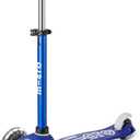 Micro Kickboard | Mini LED Kids Scooter for Ages 2-5 | Children up to 110 lbs | 3 Wheel Lean-to-Steer Design | Adjustable T Bar | Smooth Ride, Motion Activated PU LED Wheels | Swiss Design