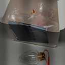 Vbsqic Clear Christmas Decoration Bottles 20pcs Fillable Ornament Christmas Candy Boxes Christmas Tree Hanging Ornaments Table Decoration (24*45*82mm)