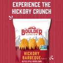 Boulder Canyon Avocado Oil Kettle Style Potato Chips Variety Pack, 18 Count - Gluten-Free, Non-GMO, Hickory Barbecue, Classic Sea Salt, Sea Salt & Cracked Pepper (1 oz Bags) (EXP 04/27/26)
