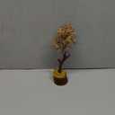 Citrine Tree Crystal Tree Healing Gemstone Crystal Bonsai Fortune Money Tree for Good Luck, Home Office Kitchen Dcor Spiritual Gift (Golden Wire and 300 Beads) Size 10-12 Inches (Citrine)