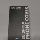 Style Uplift SU - iPhone 16 Magnetic Vegan Leather Case -SU.Shield Slim & Protective Design, Compatible with MagSafe, Wireless Charging - Tan Brown Case, Phone Case for iPhone 16 (6.1")