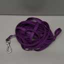 Long Leash Waterproof Training Longline Outdoor Dog Leash Great for Training, Beach, Yard, Play, Camping (30ft, Purple)