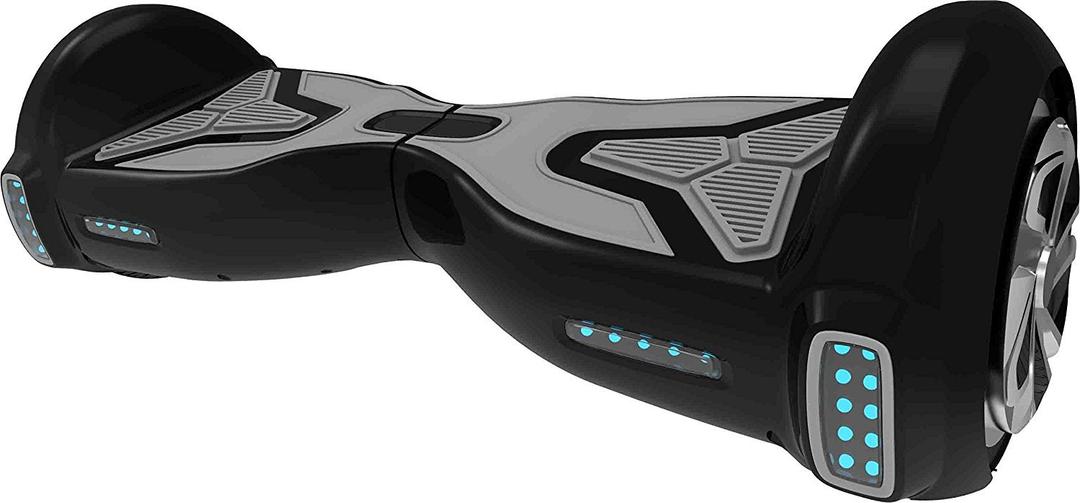 Hover-1 Dash Self Balancing Electric Hoverboard with 5 mph Max Speed, Dual 75W Motors, 6.3 Tires, 3 Mile Range, and LED Lights Self Balancing Scooter