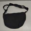 Nylon Crescent Crossbody Bag for Women Purses Trendy Men,Small Travel Sling Bag Hobo