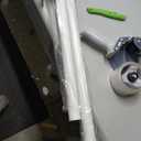 FVONZN Tension Curtain Rod 43-104 Inches Extra Long White Heavy Duty
