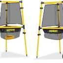 Kan Jam Ultimate Disc Golf Set - Includes 1 Flying Saucer & 2 Portable Basket Goals - Outdoor Game for Backyard, Beach, Tailgates, and Parties