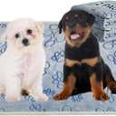 Qeils Reusable Puppy Pads, 2 Pack Washable Pee Pads for Dogs, Non Slip Wee Wee pad, Absorbent and Leakproof Training Mats for Potty, Crate, Playpen, Bed, Sofa, 23"x 36"