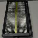 Led Wall Washer Light,200W Stage Lighting Bar Dj Light Bar Party Lights DJ Disco Lights Professional DMX Control Auto Play Sound Activated Strobe Lighting for Parties Church Wedding Club (Black 1PC)