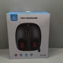 COMFIER Shiatsu Foot Massager with Heat, Kneading Rolling, Vibration, Compression, Remote Control, Foot Massage for Neuropathy, Plantar Fasciitis, Size 13