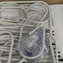 5 Tier Rotating Bookshelf, 360  Display Stackable Spinning Bookshelf Tower,Round Space Saving Tall Floor Standing Swivel Bookcase Corner Storage Organizer for Bedroom/Living Room/Office (White)