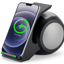 CENSHI Bluetooth Speaker Wireless Charger 2 in 1,Wireless Charging Station for Phone, Stereo Sound Speaker,Compatible with iPhone 17/16/15/14/13 Series,Samsung Galaxy S25/S24/S23/S22,Google etc ﻿