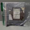 Paper Junkie Vellum Paper - 8.5 x 11 in, 100 Sheets White Translucent - Translucent & Transparent Printer Sheets for Inkjet & Laser - Printable Tracing Paper for Invitations, Sketching & Drawing