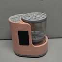 3 IN 1 Electric Makeup Brush Cleaner Machine With Makeup Brush DryerHolderPortable Automatic USB Cosmetic Brushes Cleaner Tool for All Size Beauty Makeup Brush Set,Eyeshadow, Blush Brush (Rose Pink)