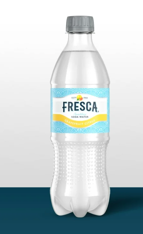  Fresca Citrus Soda Soft Drink, 16.9 fl oz Bottles, 24 pack BBD: 02-23-26