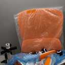 TRALT Office Chair - Ergonomic Desk Chair with Adjustable Lumbar Support, Mesh Computer Chair, Executive Chairs for Home Office Comfortable Lumbar Support (Orange)