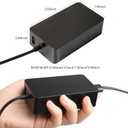 Surface Pro Charger 65W Laptop Charger, Compatible with Microsoft Surface Pro 9/8/7/6/5/4/3/X Surface Go 3/2/1 Surface Laptop 5/4/3/2/1 Surface Book 3/2/1