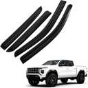 Colorado Rain Guard - Window Visors for Chevrolet Colorado/GMC Canyon 2023-2025 2026, Out-Channel Side Window Rain Guards for Colorado, 4PCS, Black, Car Accessories