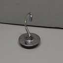 Stainless Steel Dough Hook for Kitchenaid 4.5-5 Qt Tilt-Head Mixers,Dishwasher Safe,Heavy-Duty Replacement K45DH for kitchen aid Dough Hook Attachment (Silver)