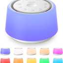 LEICEX White Noise Sound Machine | Sound Machine for Baby Rechargeable | 30 Soothing Sounds | 10 Colors Night Light | White Noise Machine for Sleep Baby Adults Portable Sound Machine for Home Travel
