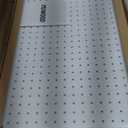 Peg Board, 3 Pack Metal Pegboard Panels White Pegboards Wall Organizer with Frame Large Heavy Duty Peg Board with Hooks for Walls Home, Garage Tool Storage, Office, Craft Room, Kitchen 2416