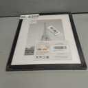 upsimples 10x12 Picture Frame, Display Pictures 7x9 with Mat or 10 x 12 Without, Wall Hanging Photo Frames, Black, 1 Pack
