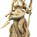 Ebros Greek Goddess White Sorceress Witchcraft Hecate Figurine Hekate Necromancy Deity Magic Powerful Pagan Witch