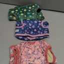 Langsprit Washable Female Dog Diapers - Doggie Reusable Diapers for Doggy Puppy Female in Period - Highly Absorbent Dog Heat Panties Flower-1 S